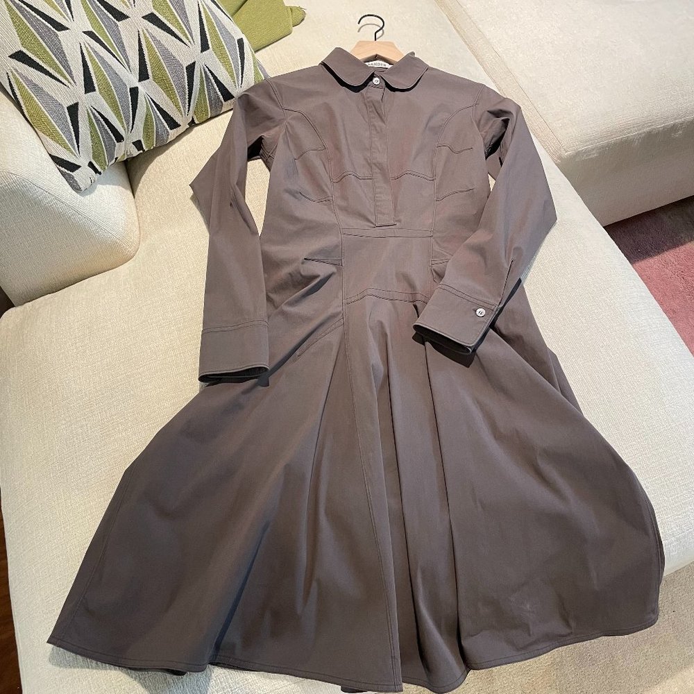 JIL SANDER Shirt Dress, Size 36